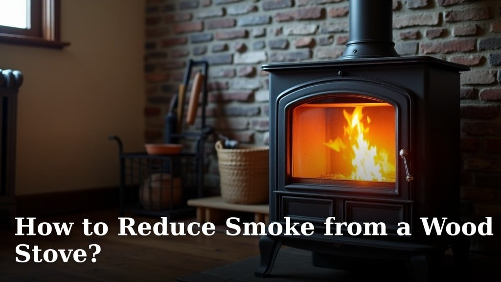 How to Reduce Smoke from a Wood Stove?