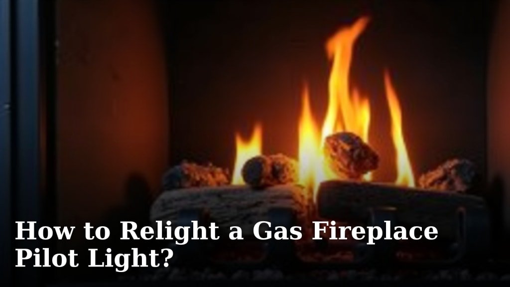 How to Relight a Gas Fireplace Pilot Light?
