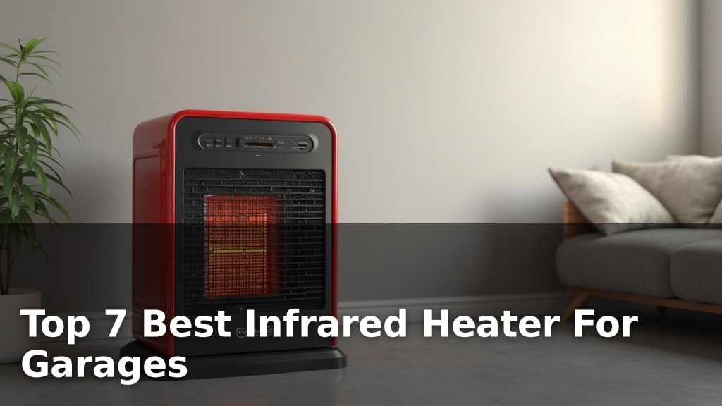Top 7 Best Infrared Heater For Garages