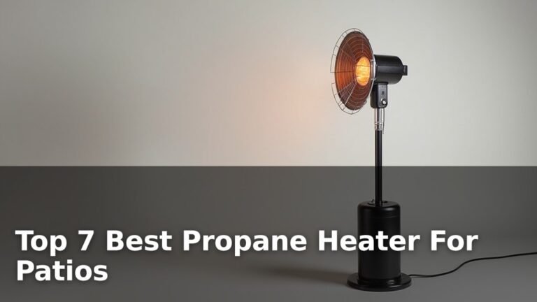 Top 7 Best Propane Heater For Patios
