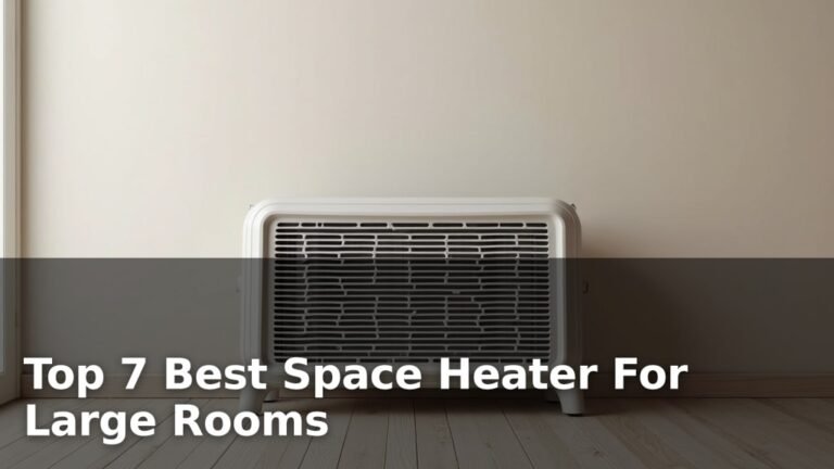 Top 7 Best Space Heater For Large Rooms