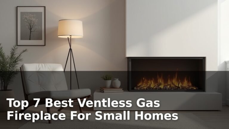 Top 7 Best Ventless Gas Fireplace For Small Homes