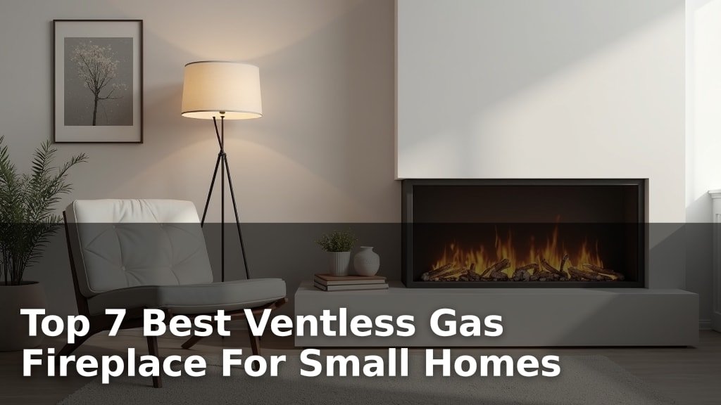 Top 7 Best Ventless Gas Fireplace For Small Homes