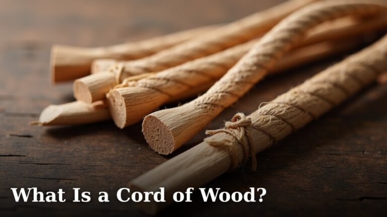 What Is a Cord of Wood?