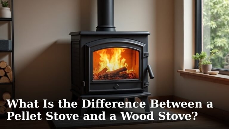 What Is the Difference Between a Pellet Stove and a Wood Stove?