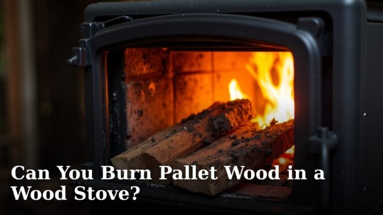 Can You Burn Pallet Wood in a Wood Stove?