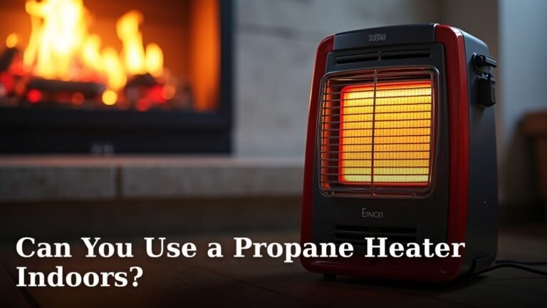 Can You Use a Propane Heater Indoors?