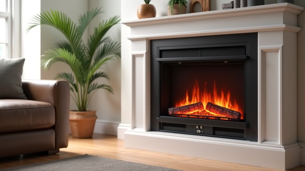 Operating an Electric Fireplace Without Ventilation