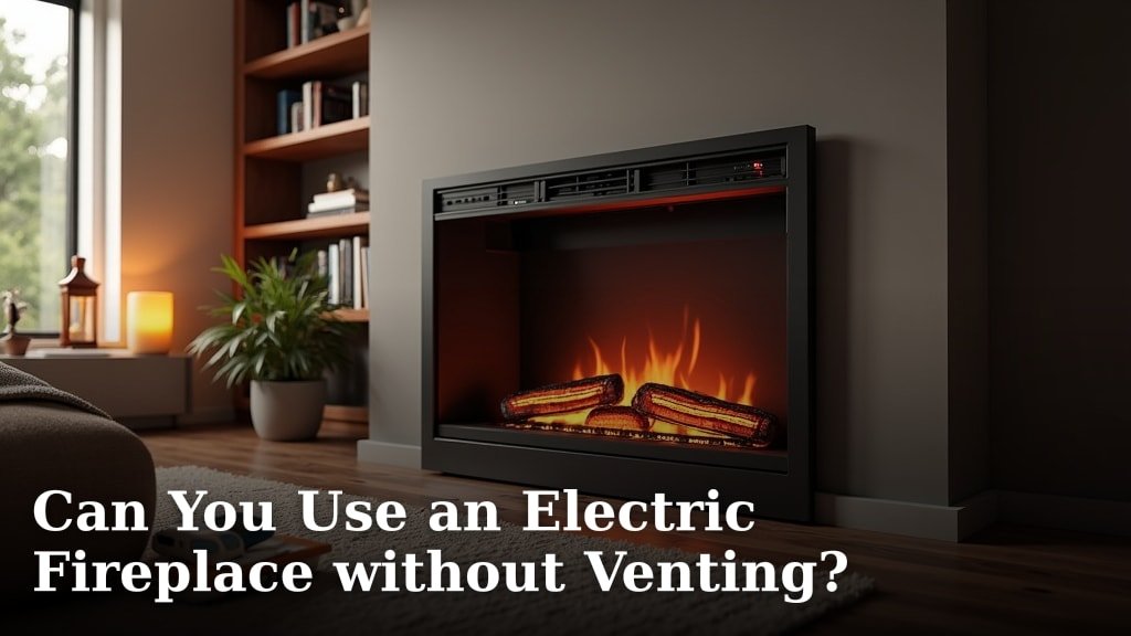Can You Use an Electric Fireplace without Venting?