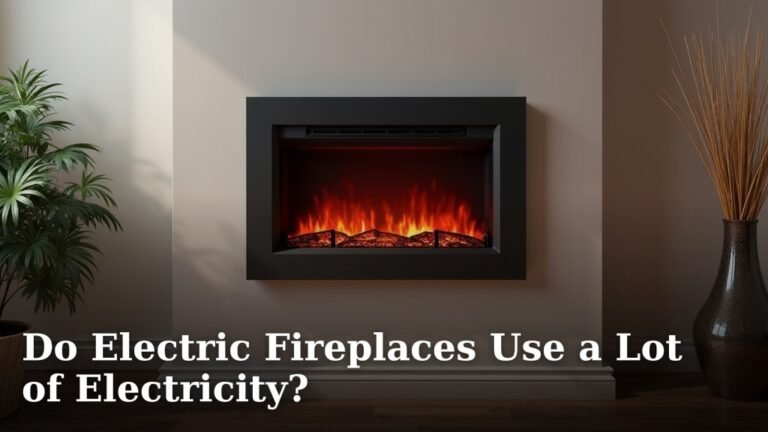 Do Electric Fireplaces Use a Lot of Electricity?