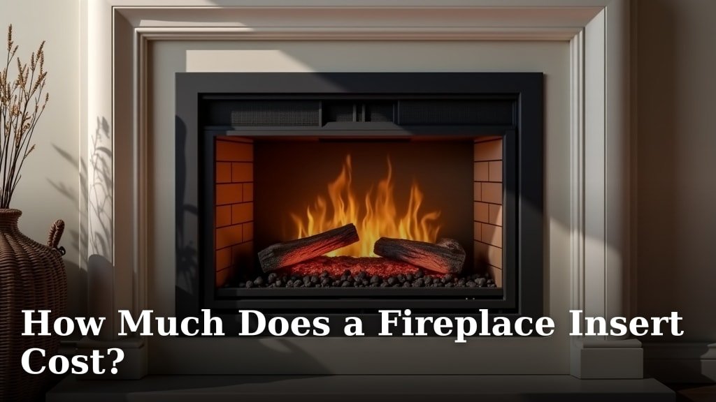 How Much Does a Fireplace Insert Cost?