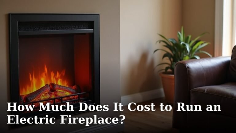 How Much Does It Cost to Run an Electric Fireplace?