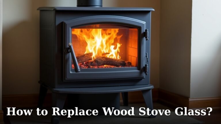 How to Replace Wood Stove Glass?