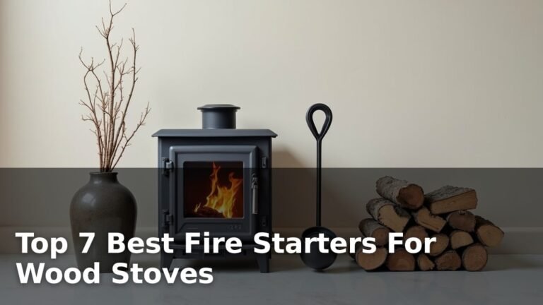 Top 7 Best Fire Starters For Wood Stoves