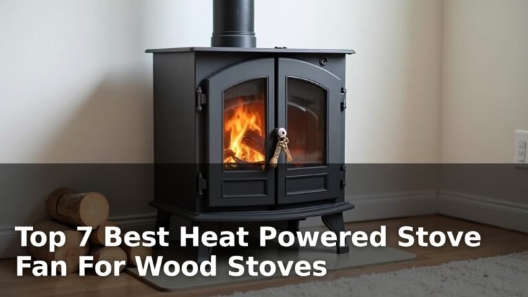 Top 7 Best Heat Powered Stove Fan For Wood Stoves