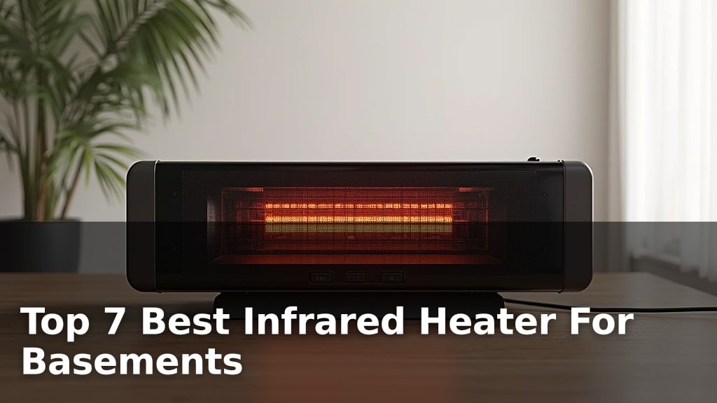 Top 7 Best Infrared Heater For Basements
