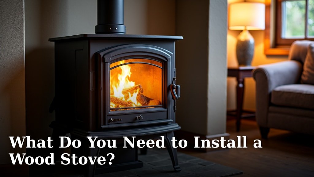 What Do You Need to Install a Wood Stove?