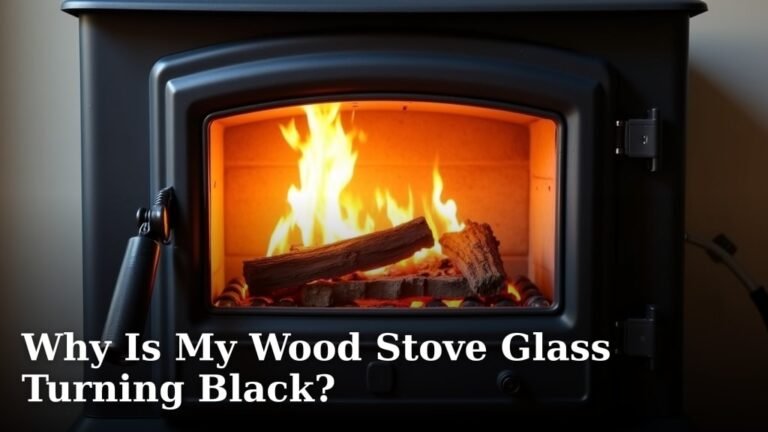 Why Is My Wood Stove Glass Turning Black?