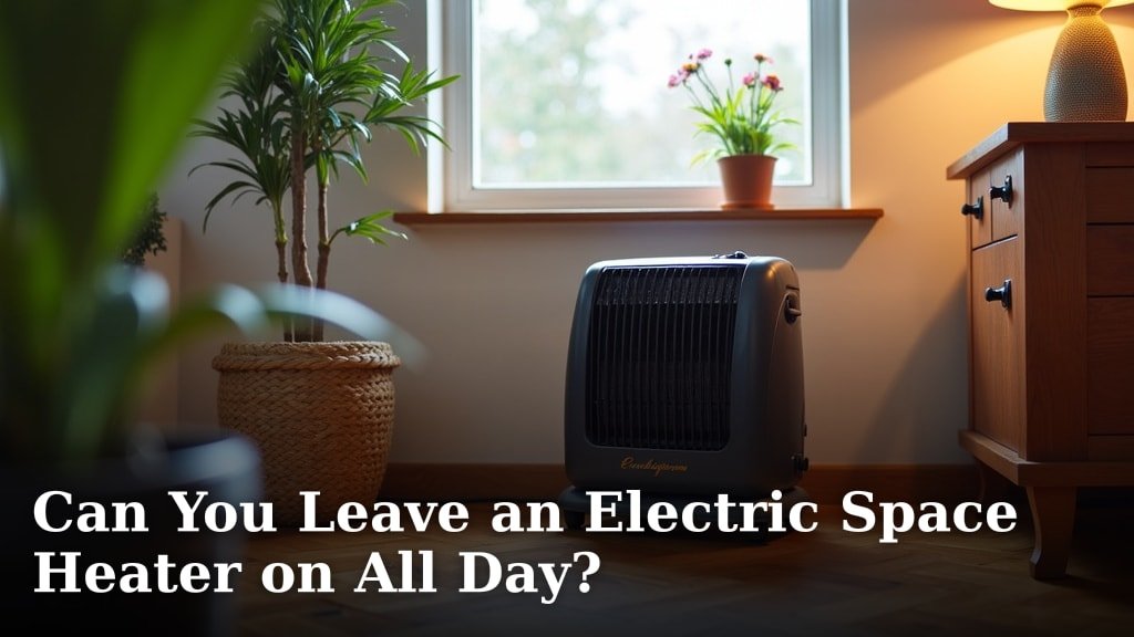 Can You Leave an Electric Space Heater on All Day?