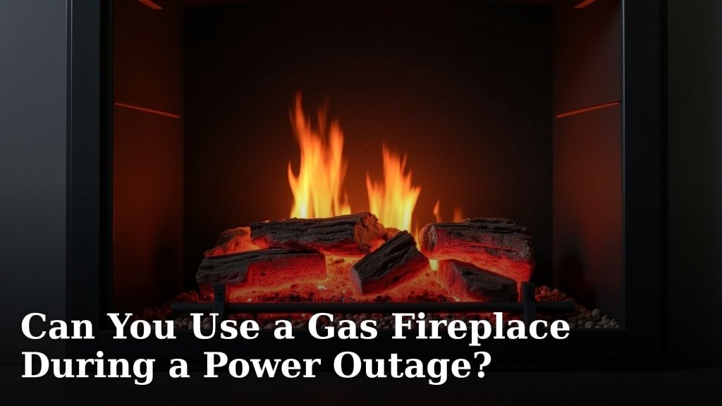 Can You Use a Gas Fireplace During a Power Outage?