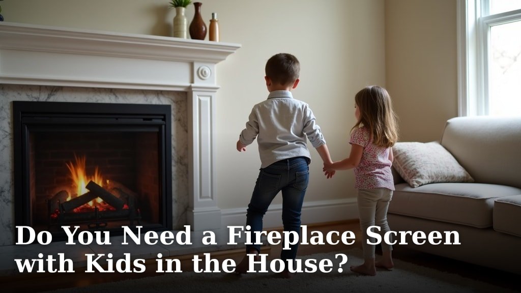 Do You Need a Fireplace Screen with Kids in the House?