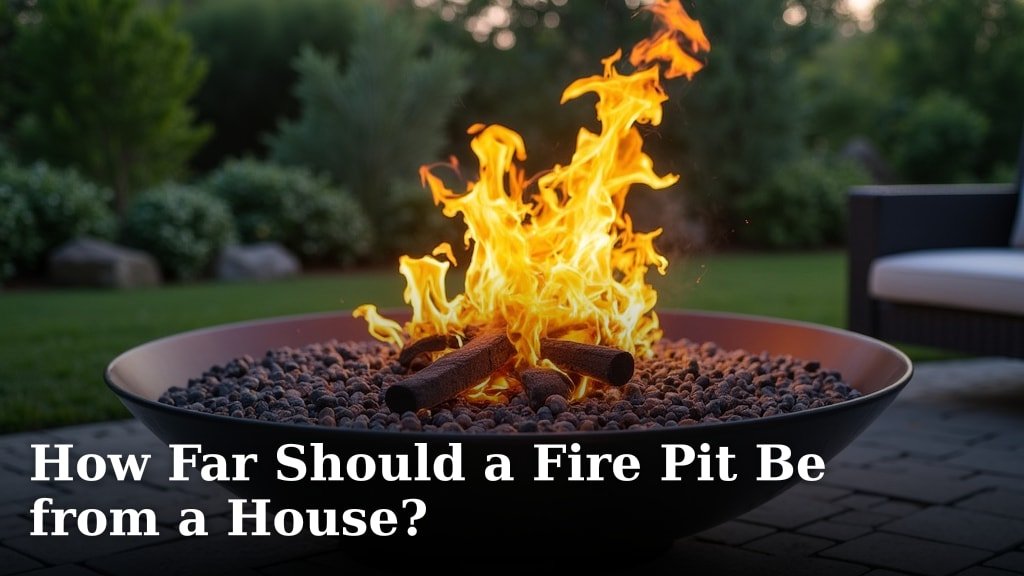 How Far Should a Fire Pit Be from a House?