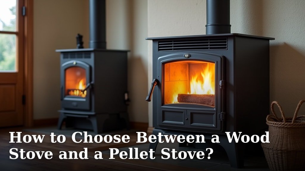 How to Choose Between a Wood Stove and a Pellet Stove?