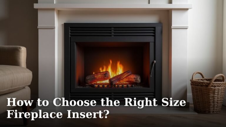 How to Choose the Right Size Fireplace Insert?