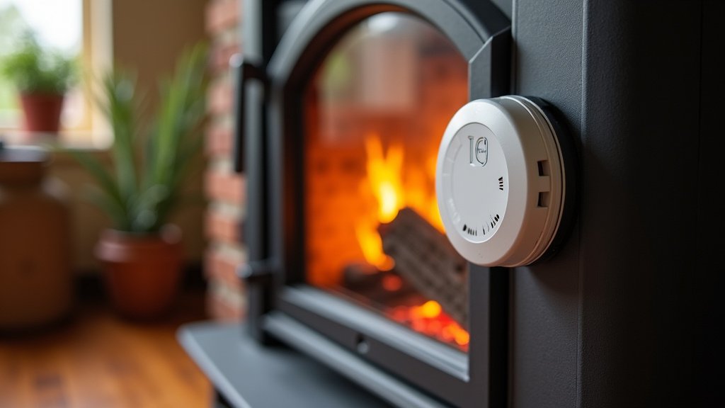 Optimal Placement for Your CO Detector Near a Wood Stove