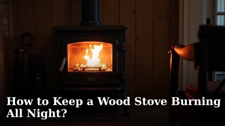 How to Keep a Wood Stove Burning All Night?