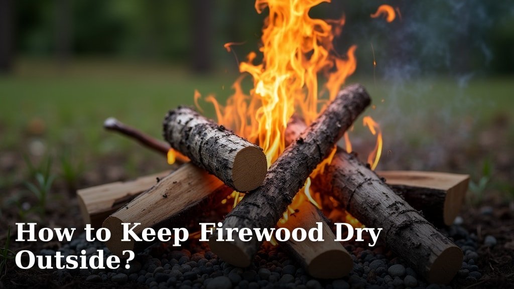 How to Keep Firewood Dry Outside?