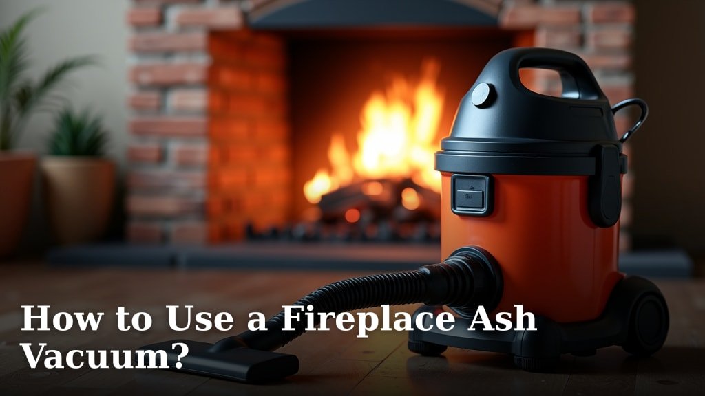How to Use a Fireplace Ash Vacuum?