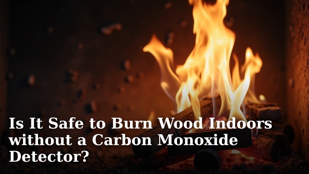 Is It Safe to Burn Wood Indoors without a Carbon Monoxide Detector?