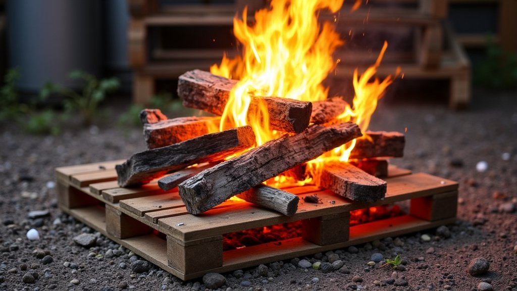 Is It Really Okay to Burn Wood Pallets for Heat?