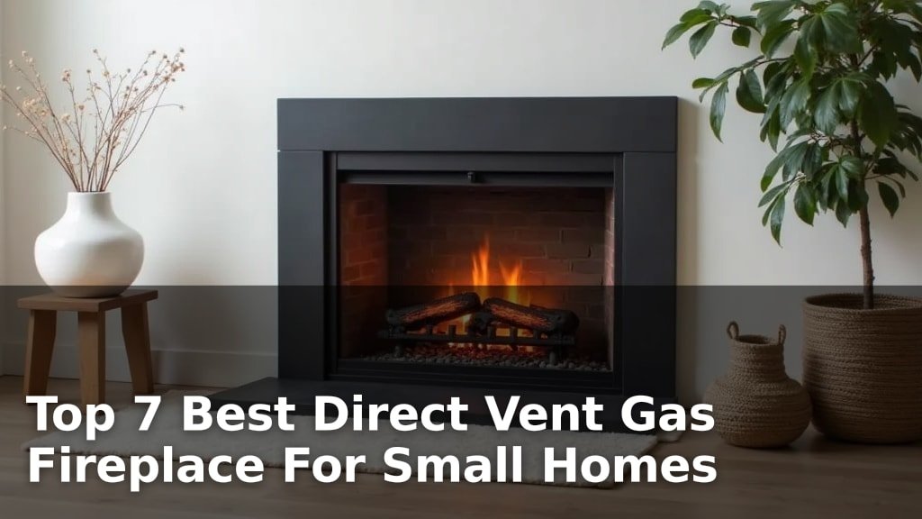 Best Direct Vent Gas Fireplace For Small Homes
