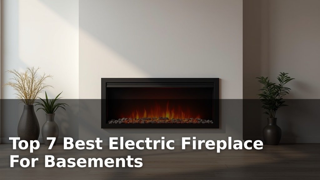 Best Electric Fireplace For Basements