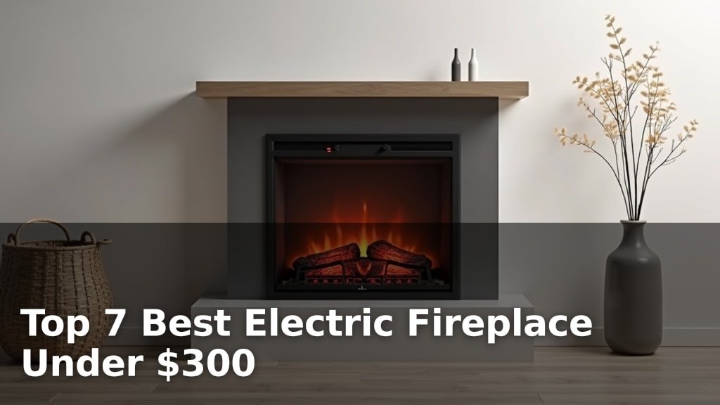 Best Electric Fireplace Under $300