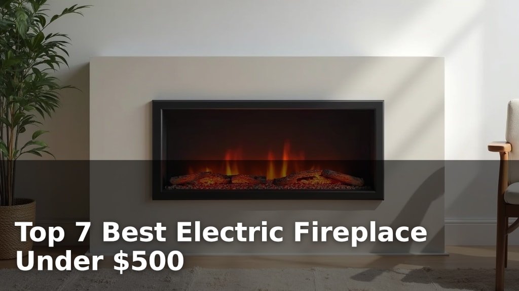 Best Electric Fireplace Under $500