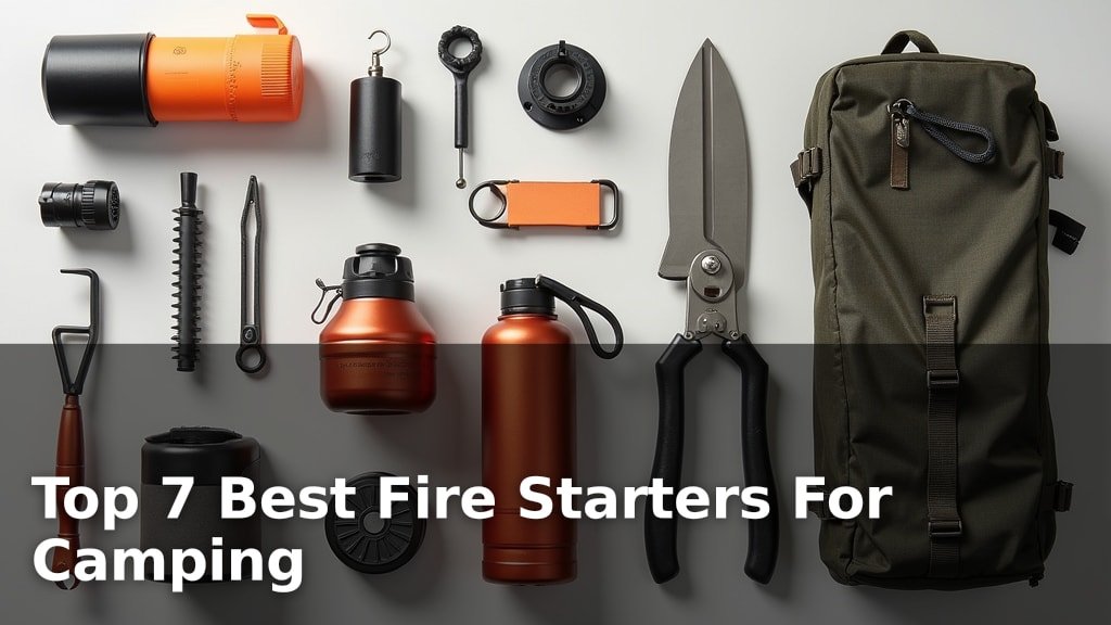 Best Fire Starters For Camping