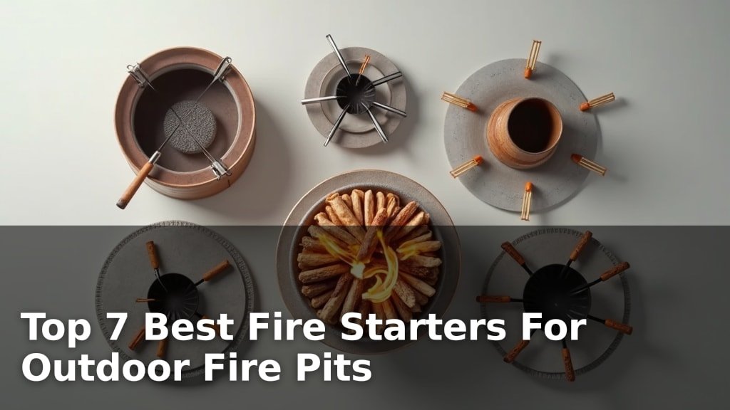 Best Fire Starters For Outdoor Fire Pits