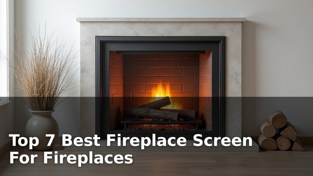 Top 7 Best Fireplace Screen For Fireplaces