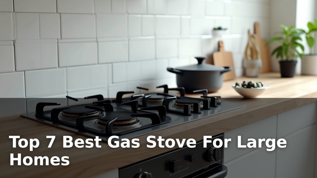 Best Gas Stove For Large Homes