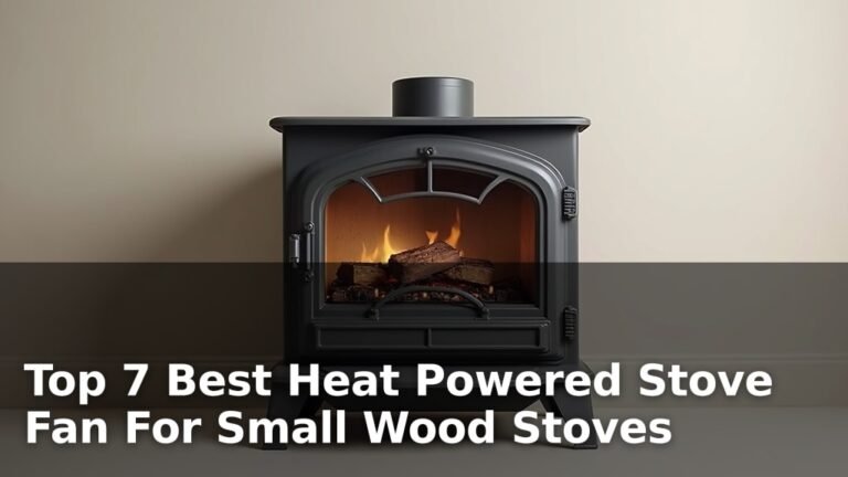 Top 7 Best Heat Powered Stove Fan For Small Wood Stoves