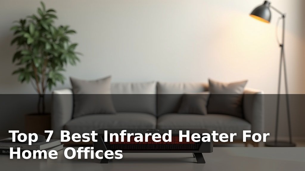 Best Infrared Heater For Home Offices