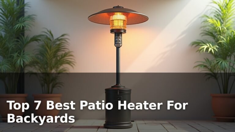 Top 7 Best Patio Heater For Backyards