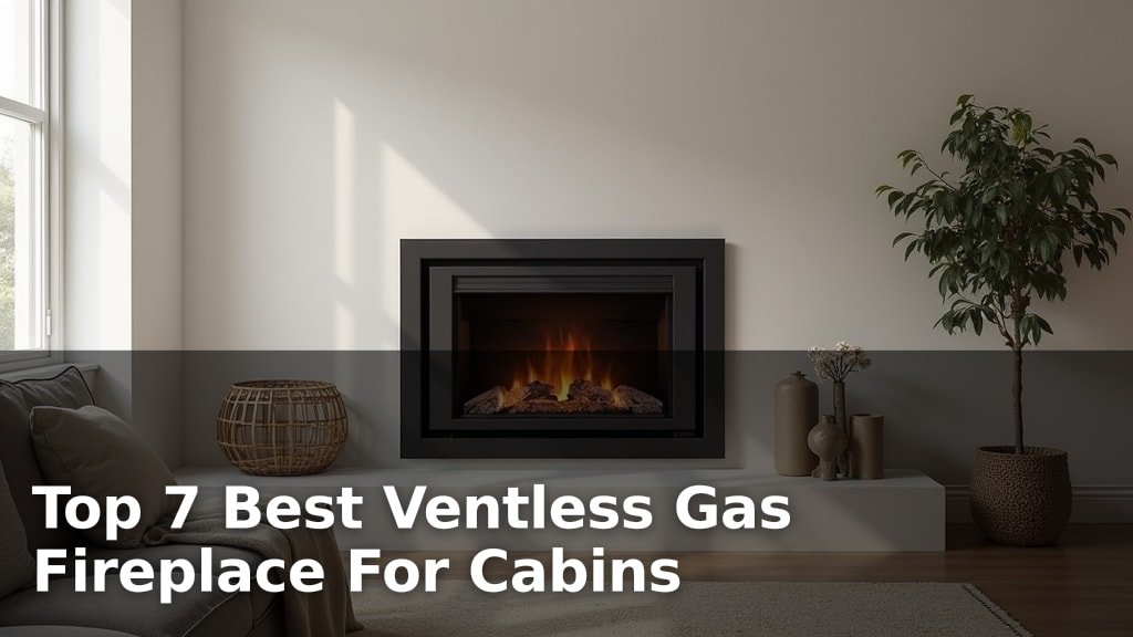 Best Ventless Gas Fireplace For Cabins