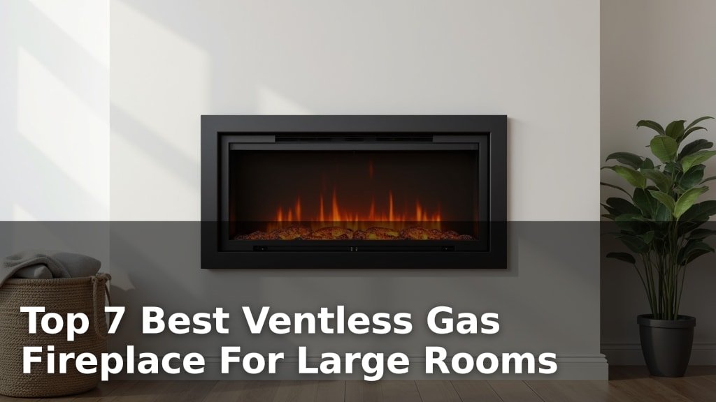 Best Ventless Gas Fireplace For Large Rooms