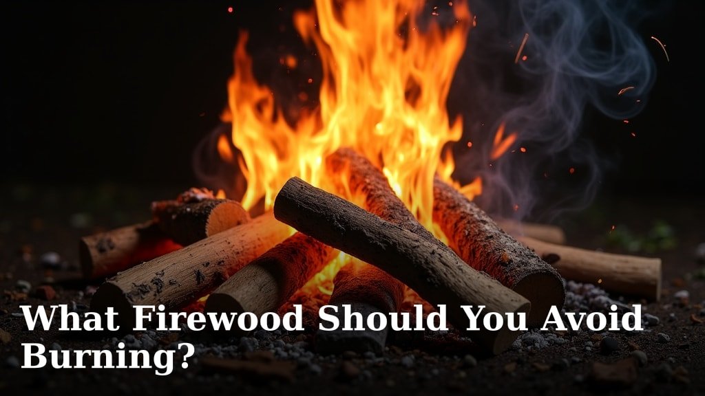 What Firewood Should You Avoid Burning?