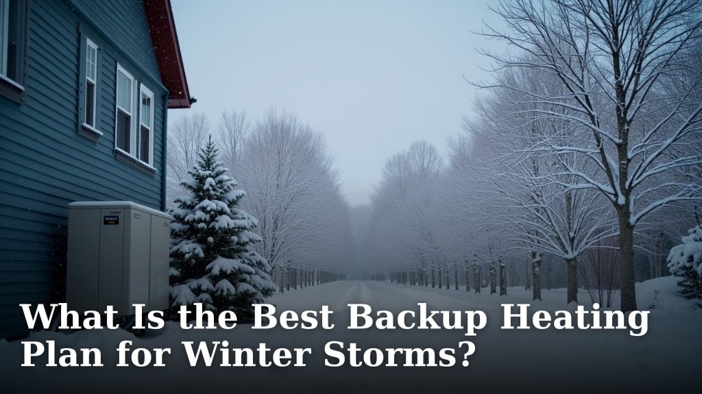 What Is the Best Backup Heating Plan for Winter Storms?