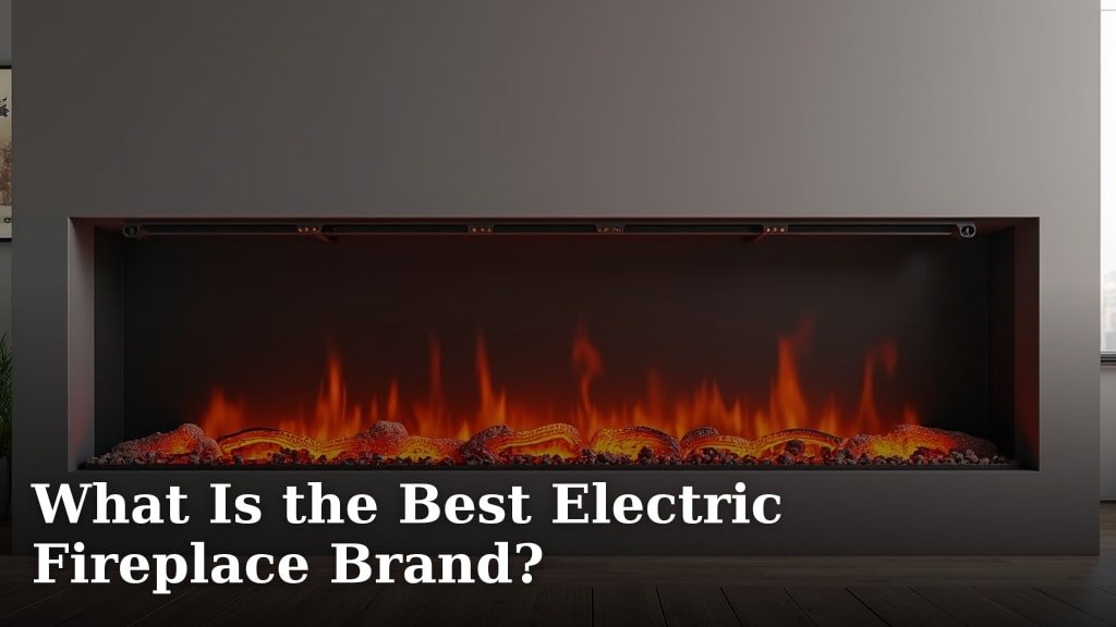 What Is the Best Electric Fireplace Brand?